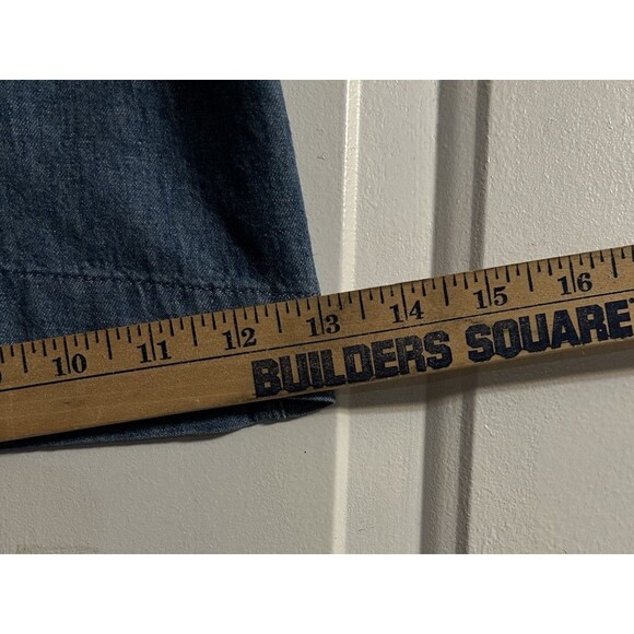 Talbots Linen Blend Shorts Blue 5 1/2 Inch Inseam Women’s 12  - Picture 8 of 10